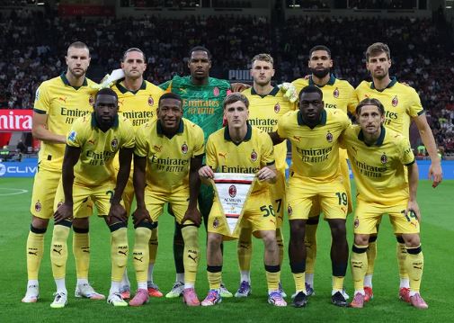 Pemain AC Milan kontra Bologna di San Siro. (c) Official AC Milan