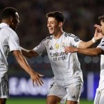 Pemain Real Madrid Merayakan Kemenangan di Pertandingan Liga Champions Matchday Kedua 1 Oktober 2025. (c) Official Real Madrid