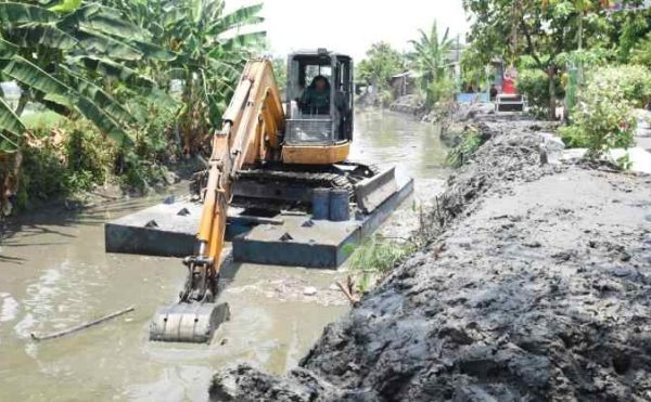 Normalisasi sungai Sidoarjo
