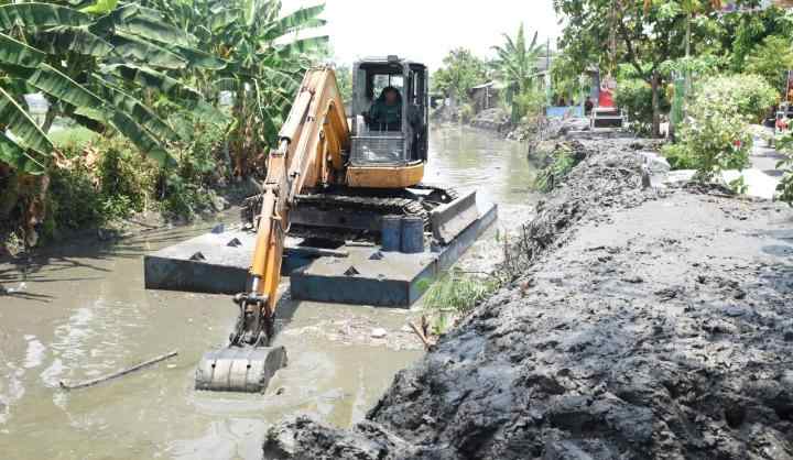 Normalisasi sungai Sidoarjo