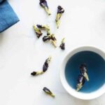 Blue matcha bunga telang