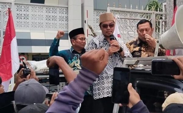 Ketua DPRD Sidoarjo Orasi