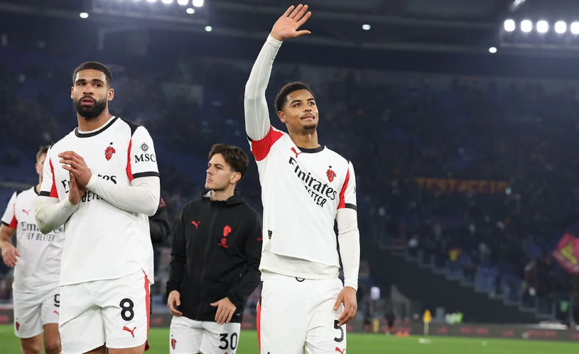 Koni De Winter mencetak gol pertamanya untuk AC Milan (Dok.OfficialACMilan)
