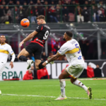 Niclas Füllkrug mencetak gol kemenangan AC Milan ke gawang Lecce. (Dok. Official AC Milan)