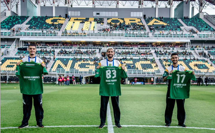 Persebaya Surabaya memperkenalkan 3 Pemain Asingnya di Stadion Gelora Bung Tomo.(Dok. Official PERSEBAYA)