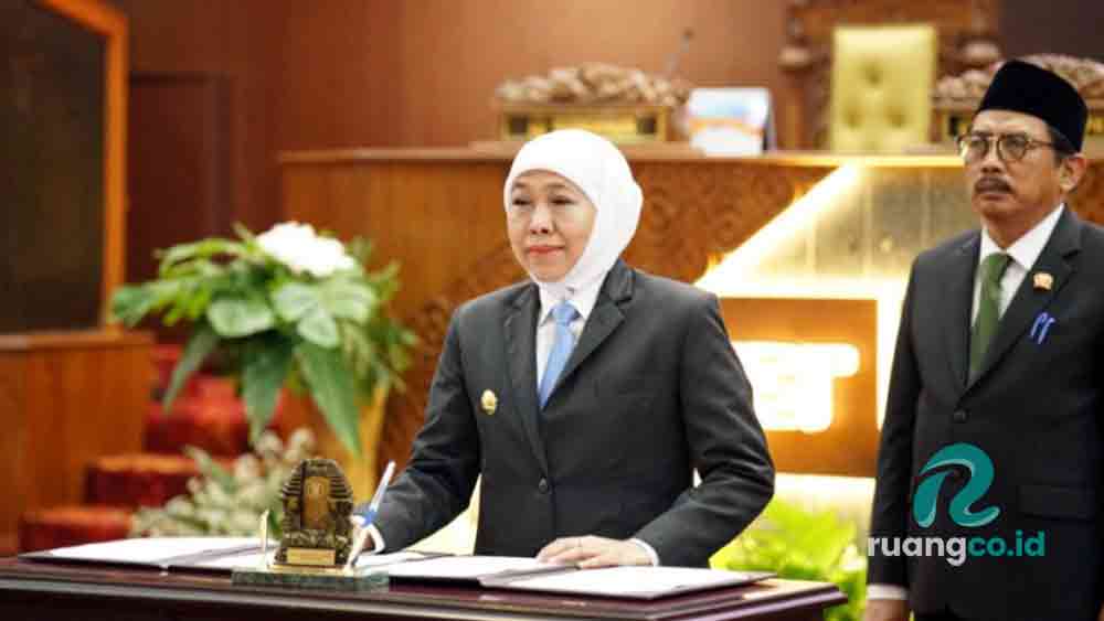 Pengesahan Perda DPRD Jatim