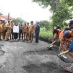 Perbaikan jalan Sukodono