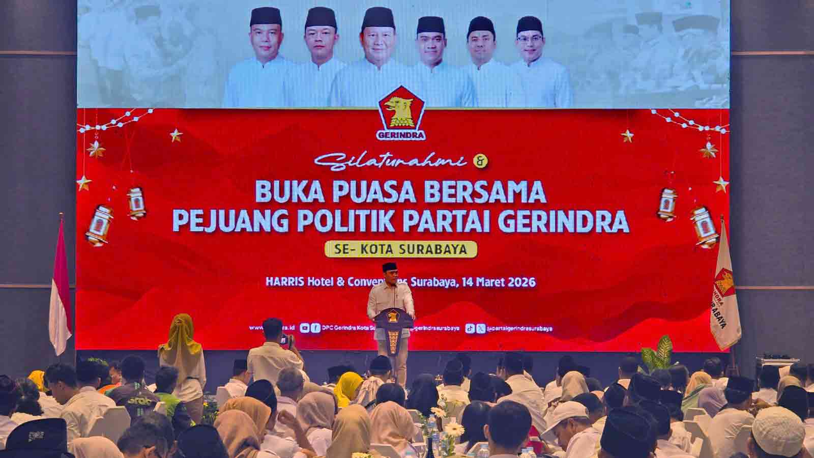 Gerindra Surabaya peduli