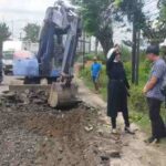 Jalan Rusak Lingkar Timur