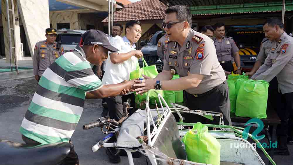 Polres Mojokerto gandeng PKL dan ojol