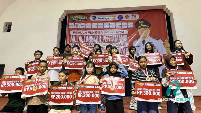Festival Catur Piala Wali Kota Surabaya Resmi Ditutup