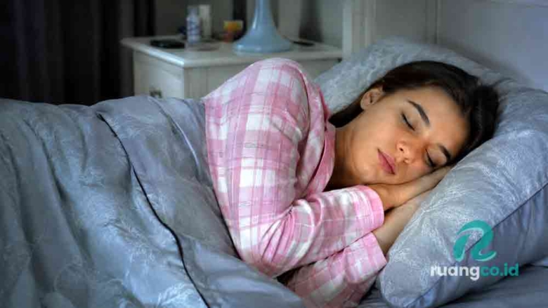 mengatasi ngiler saat tidur