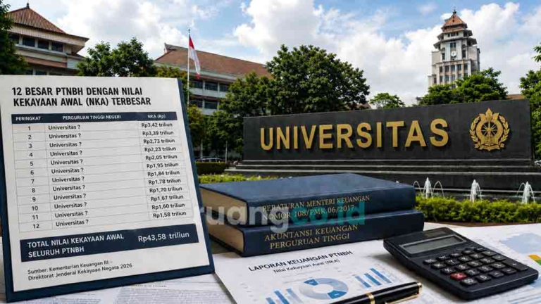 Daftar PTNBH Terkaya