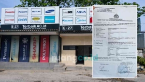 oknum sales AC gelapkan dana refund