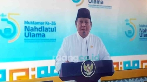 Pesan ketakwaan Prabowo di Muktamar NU