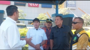 Sidak limbah Lippo Plaza