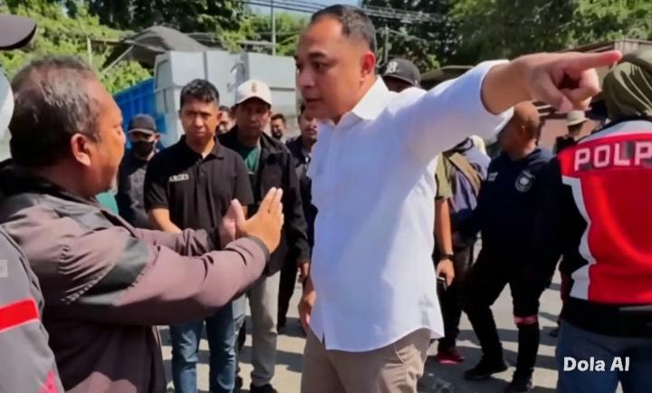 Eri Sidak sampah ilegal