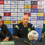 Bernardo Tavares dalam Press Conference setelah Laga melawan PSIM