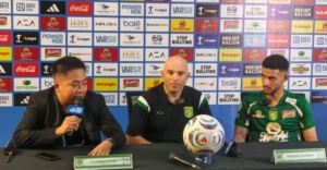 Bernardo Tavares dalam Press Conference setelah Laga melawan PSIM
