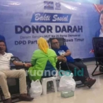 donor darah Partai Demokrat Jawa Timur