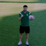 Matheus Lagoa saat diperkenalkan sebagai pemain baru Persebaya (Foto : Persebaya)