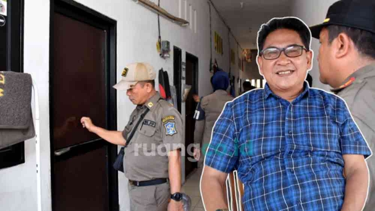 penertiban rumah sewa Surabaya