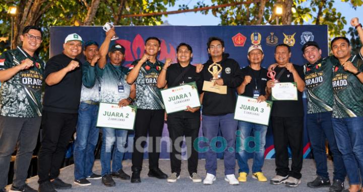 TNI Bersatu Lewat Domino Sidoarjo