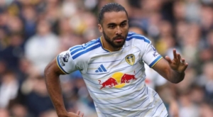 Dominic Calvert-Lewin saat membela Leeds United