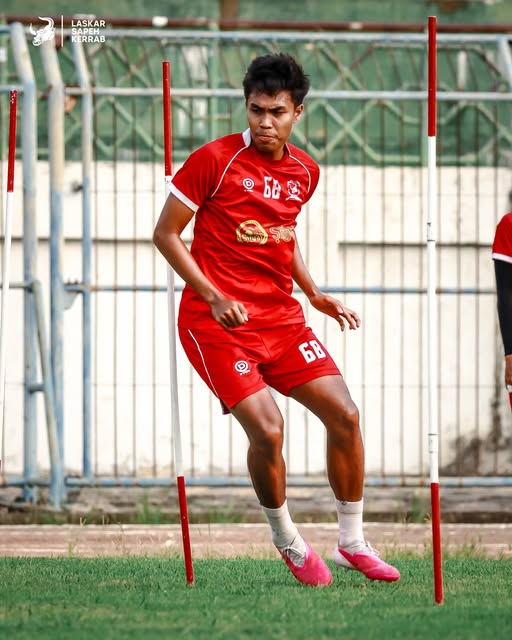 Latihan Madura United jelang Derbi Suramadu Persebaya Madura United