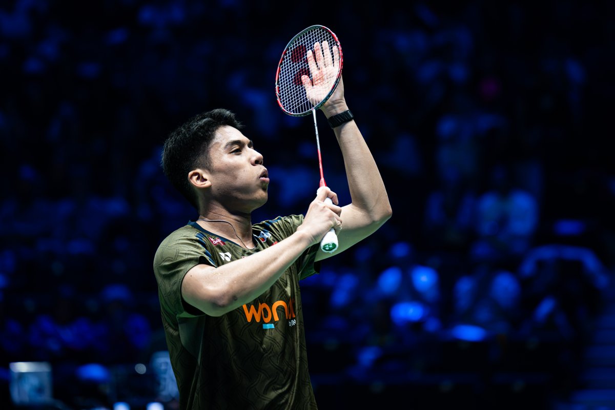 Moh Zaki Ubaidillah saat berlaga di semifinal French Open 2026, Ubed final French Open