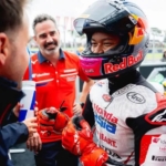 Veda Ega Pratama di paddock